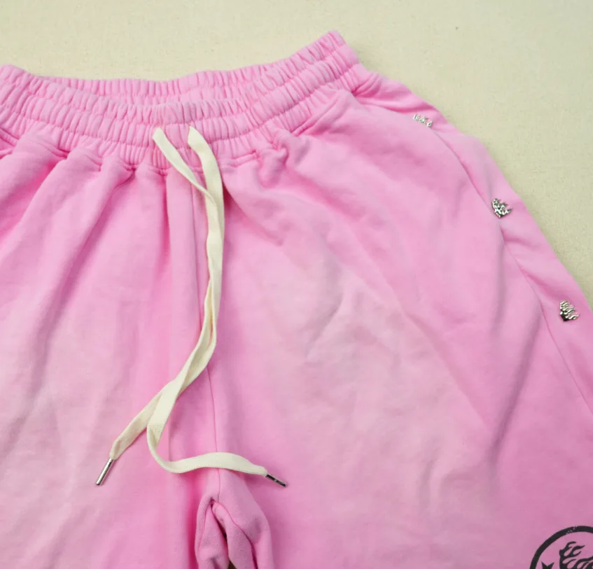 【NFC】 Hellstar Snap Sweatshorts Shorts Pink