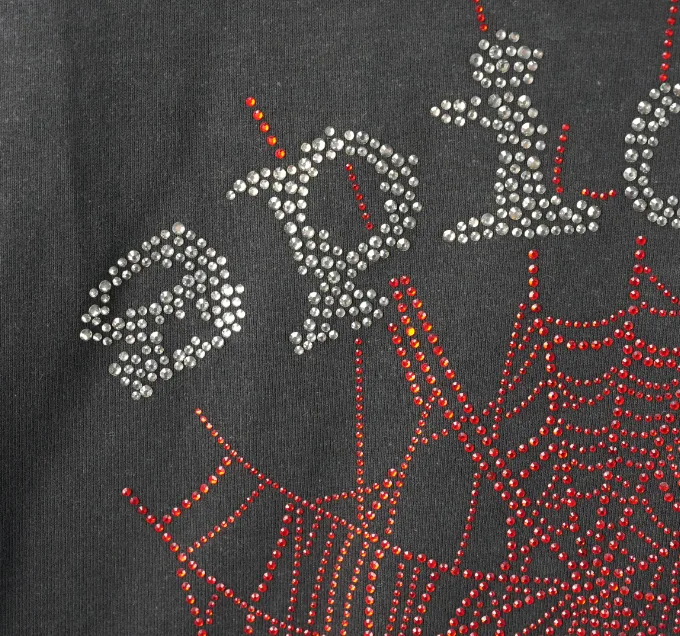 1:1 Sp5der OG Rhinestone Logo Hoodie