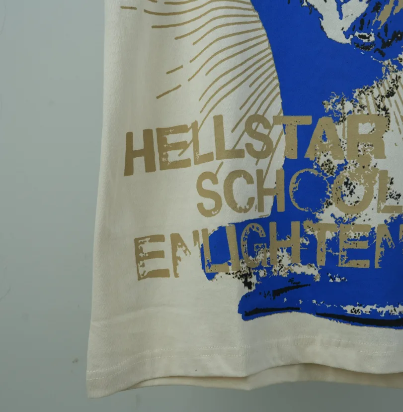 Hellstar Yoga T-shirt Cream