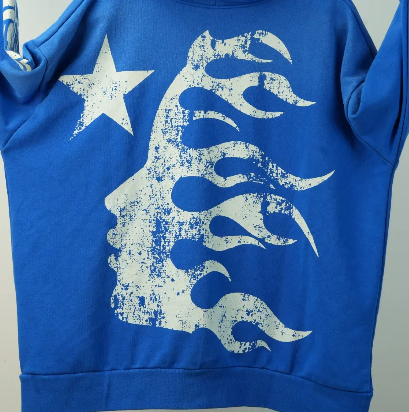HELLSTAR BLUE YOGA HOODIE
