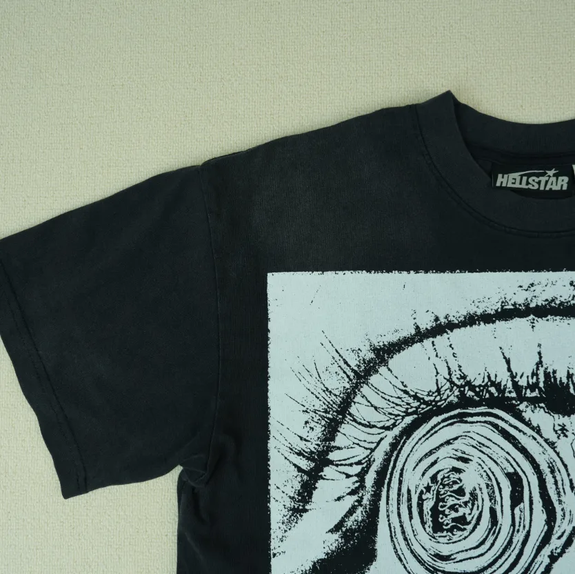【NFC】 Hellstar Eyeball T-Shirt Black