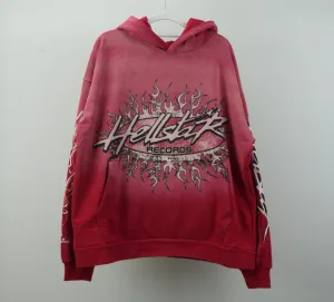 Hellstar Records Hoodie Sweatshirt Vintage