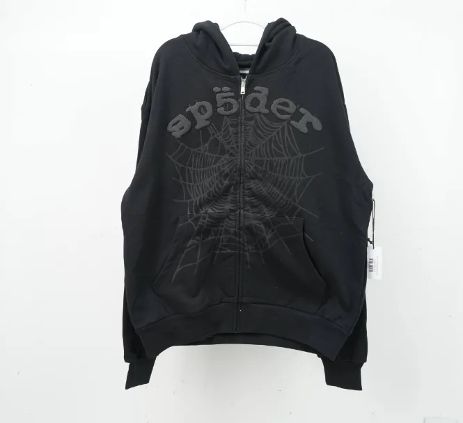 Sp5der OG Web V2 Phantom Zip Up Hoodie