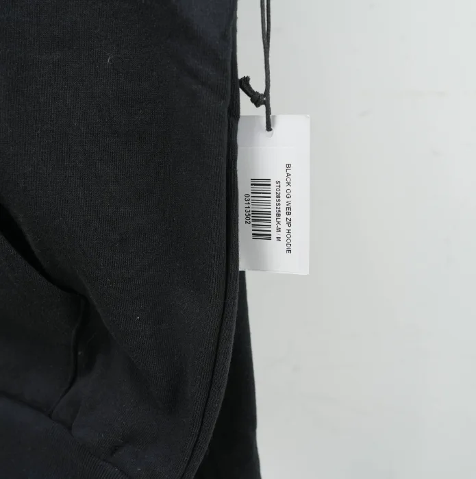 Sp5der OG Web V2 Phantom Zip Up Hoodie