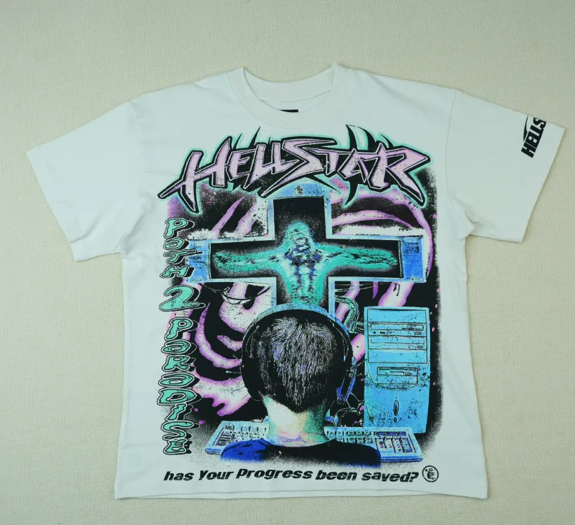 【NFC】 Hellstar Online T-Shirt White