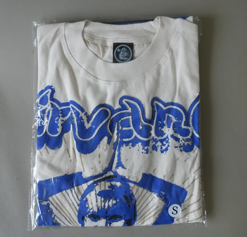 Hellstar Yoga T-shirt Cream