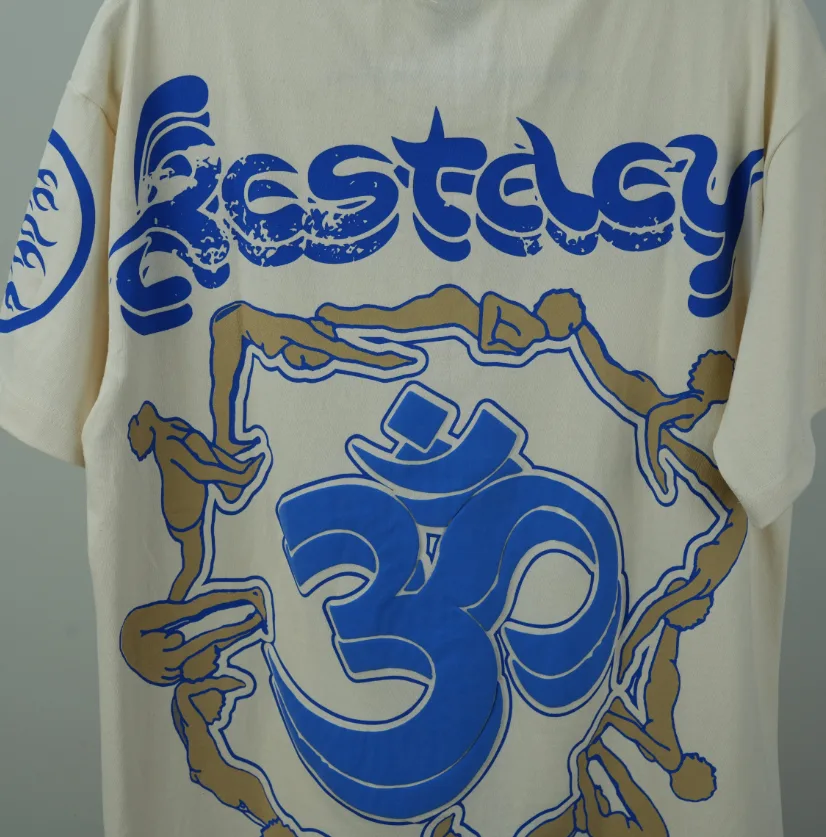 Hellstar Yoga T-shirt Cream