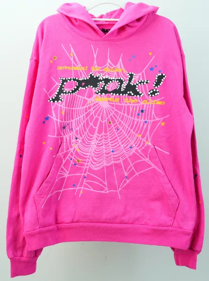 1:1 Sp5der P*NK Hoodie