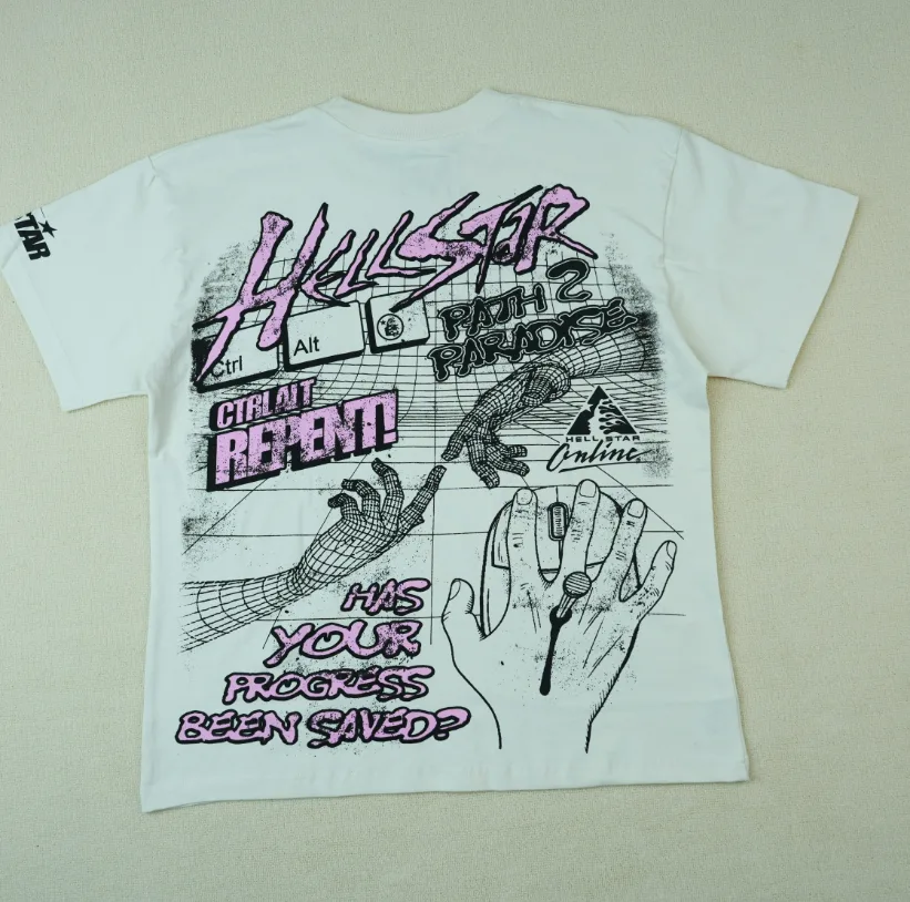 【NFC】 Hellstar Online T-Shirt White