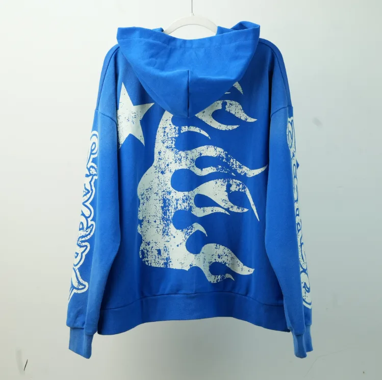 HELLSTAR BLUE YOGA HOODIE