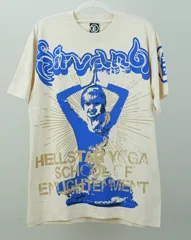 Hellstar Yoga T-shirt Cream