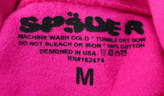 1:1 Sp5der P*NK Hoodie