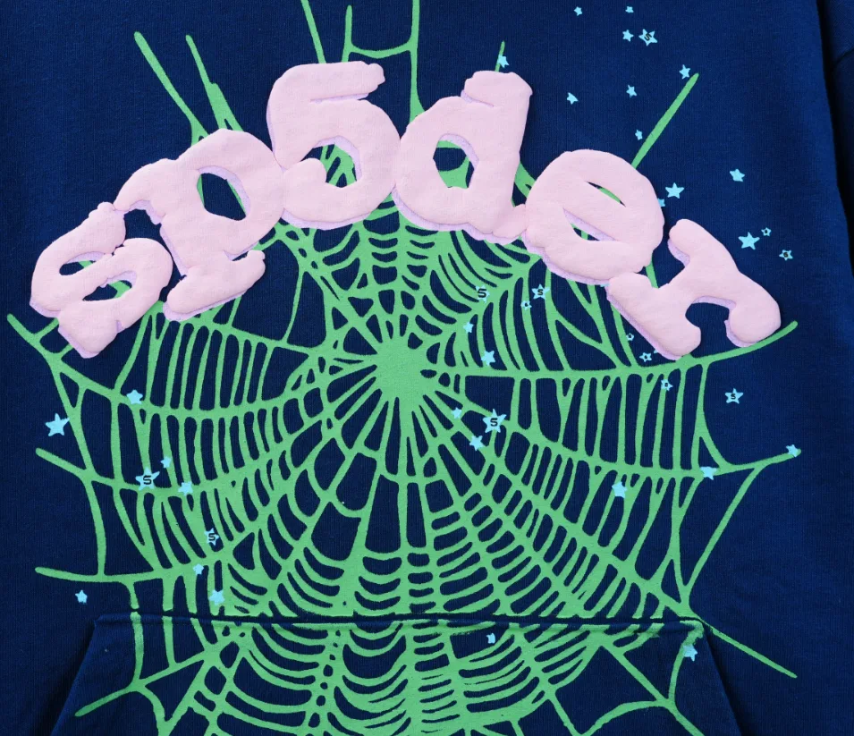 1:1 Sp5der OG Web HoodieNavy