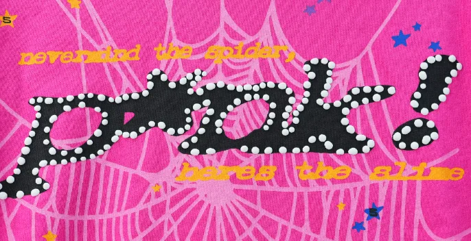 1:1 Sp5der P*NK Hoodie