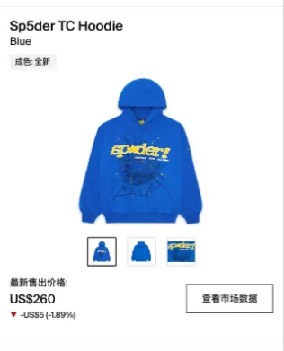 1:1 Sp5der TC Hoodie