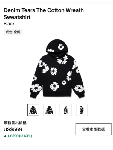 Denim Tears Black