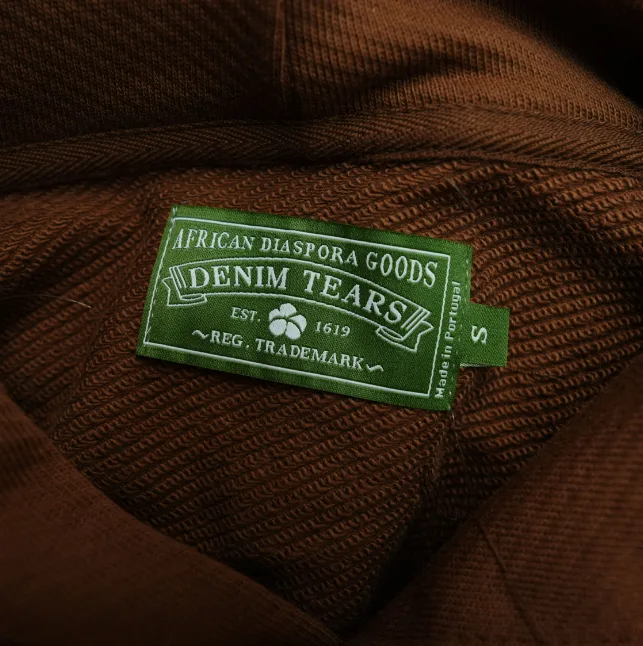 Denim Tears The Cotton Wreath Sweatshirt Brown