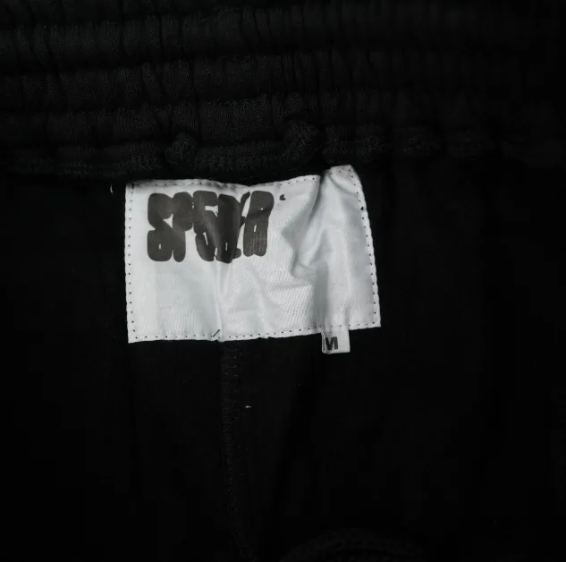 Sp5der OG Web V2 Phantom Sweatshort Black