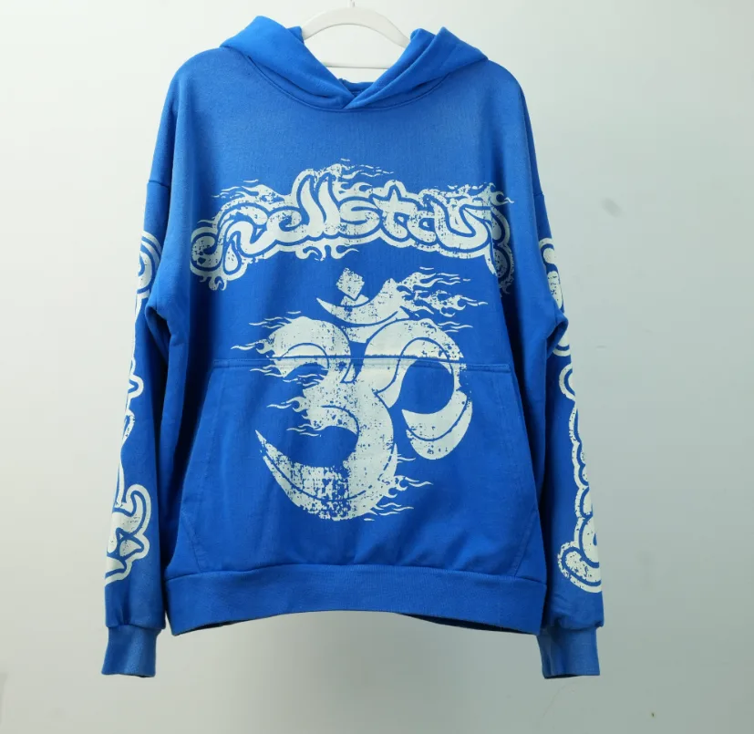 HELLSTAR BLUE YOGA HOODIE
