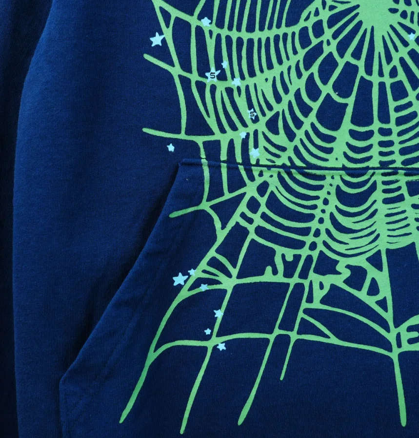 1:1 Sp5der OG Web HoodieNavy