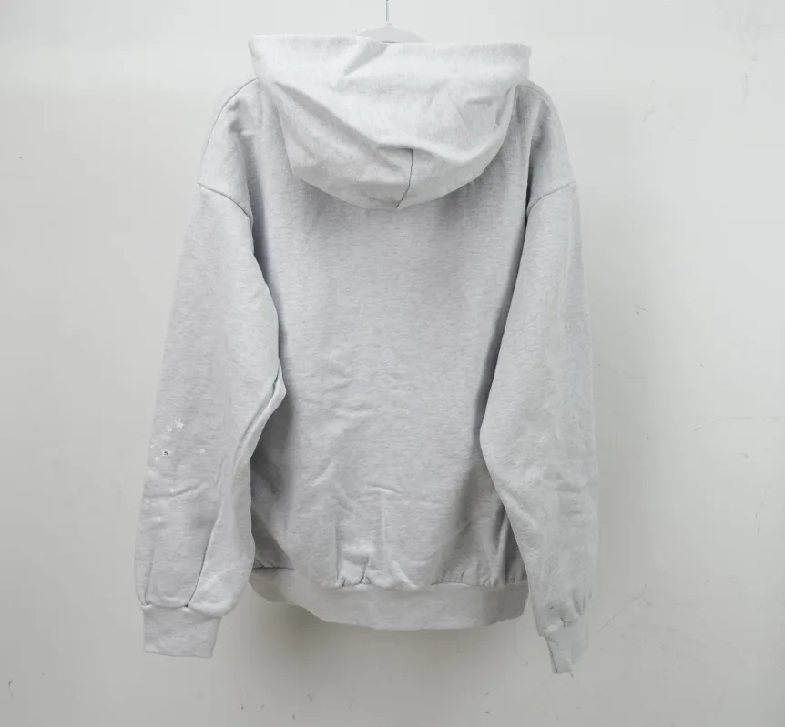 Sp5der Souvenir Hoodie Heather Grey
