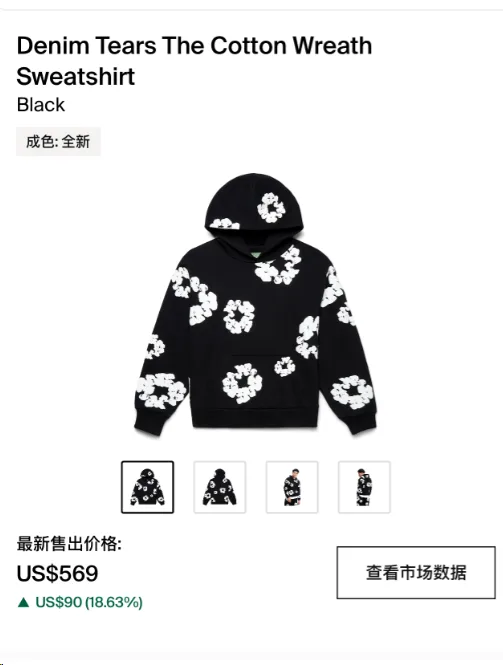 Denim Tears Black