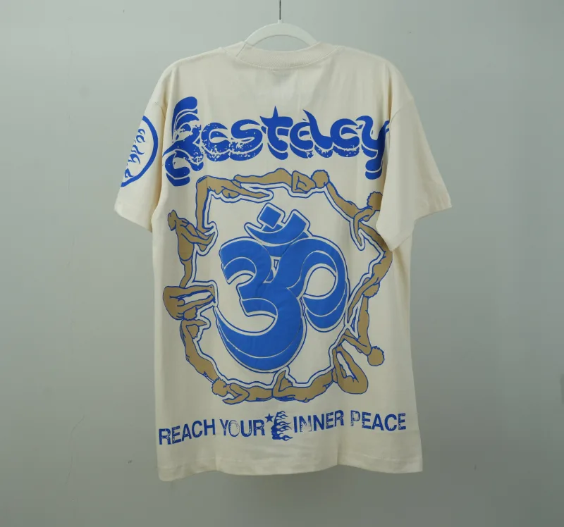 Hellstar Yoga T-shirt Cream