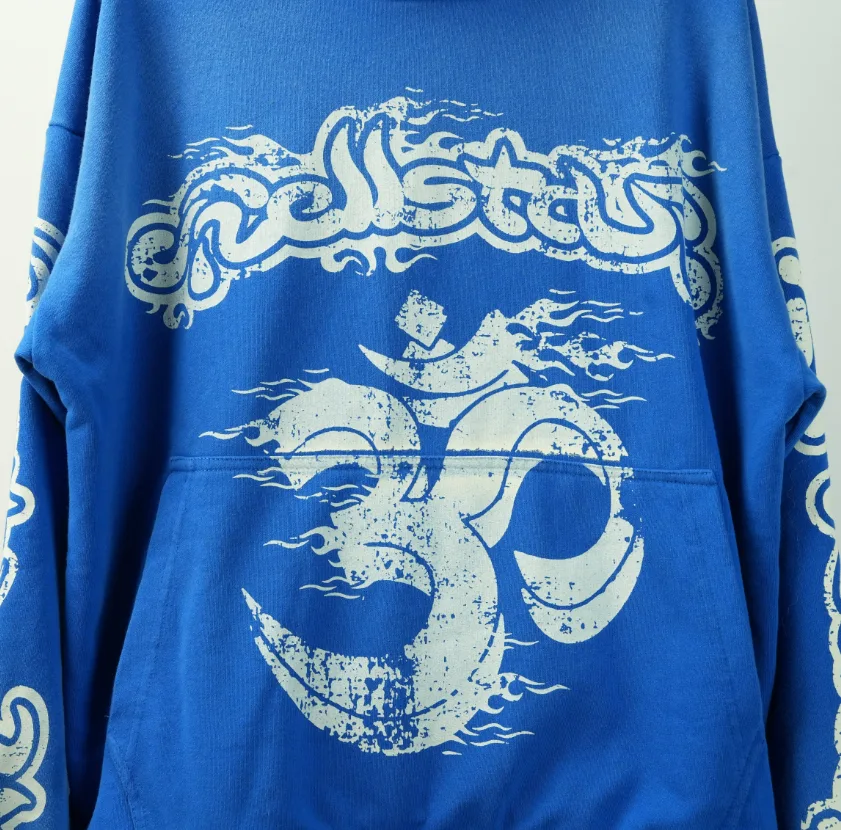 HELLSTAR BLUE YOGA HOODIE