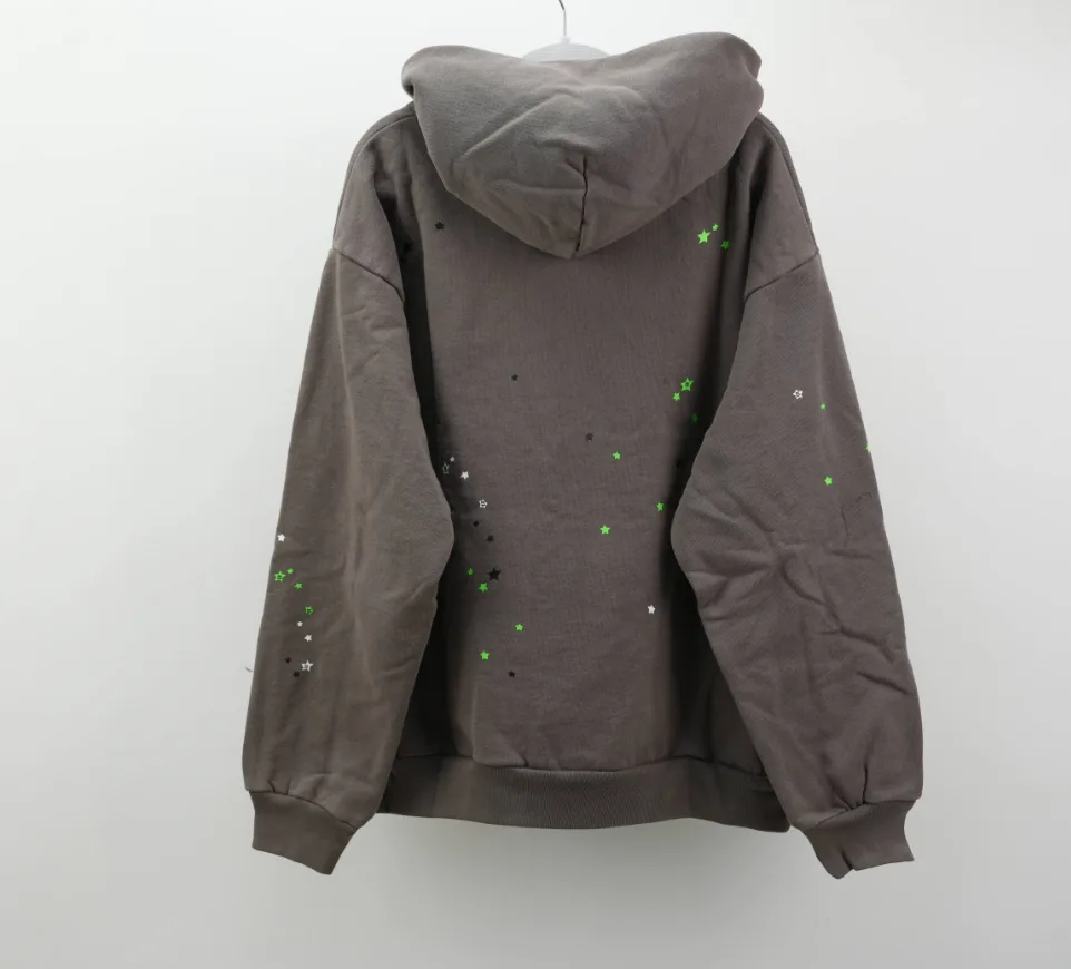 Sp5der PunkV2 Hoodie Slate