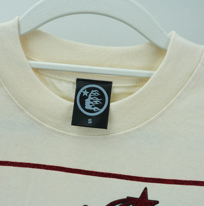 Hellstar Records T-shirt Off-White
