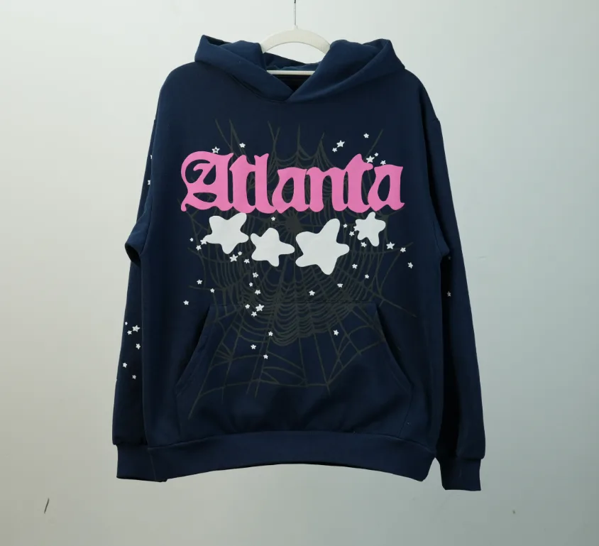 SP5DER ATLANTA HOODIE NAVY