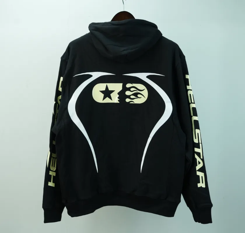【NFC】Hellstar Sports Hoodie. Jet Black