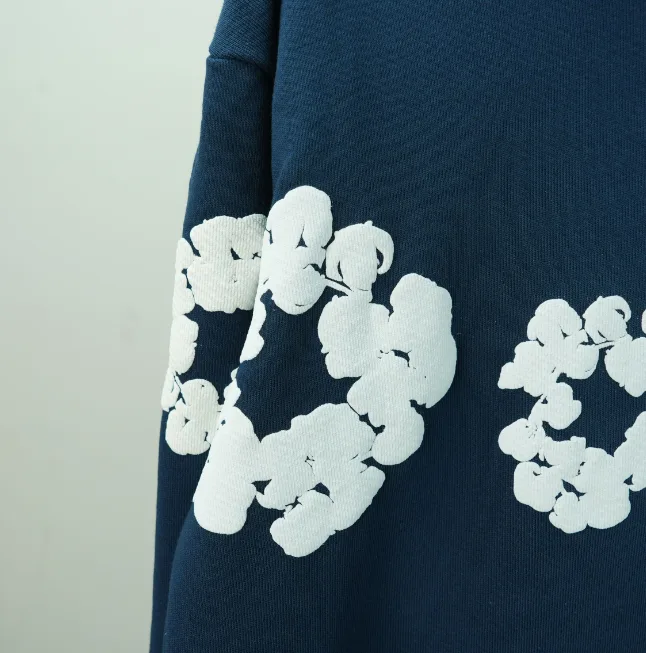 Denim Tears The Cotton Wreath Sweatshirt Navy
