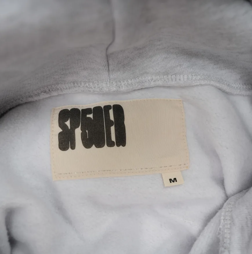 Sp5der Souvenir Hoodie Heather Grey