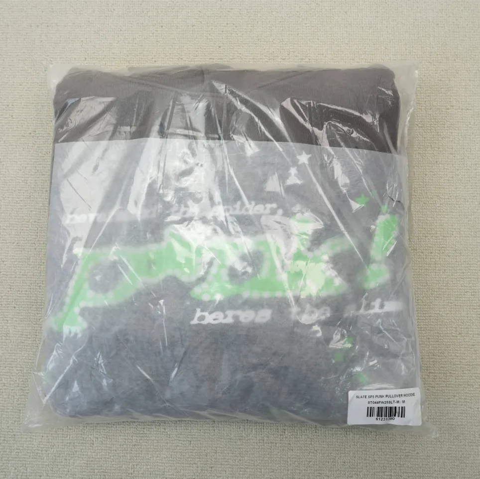 Sp5der PunkV2 Hoodie Slate