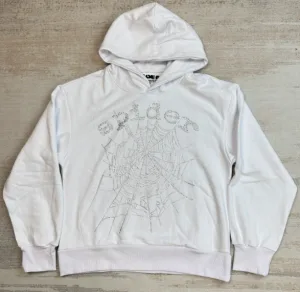 1:1 Sp5der 0G Rhinestone Logo Hoodie
