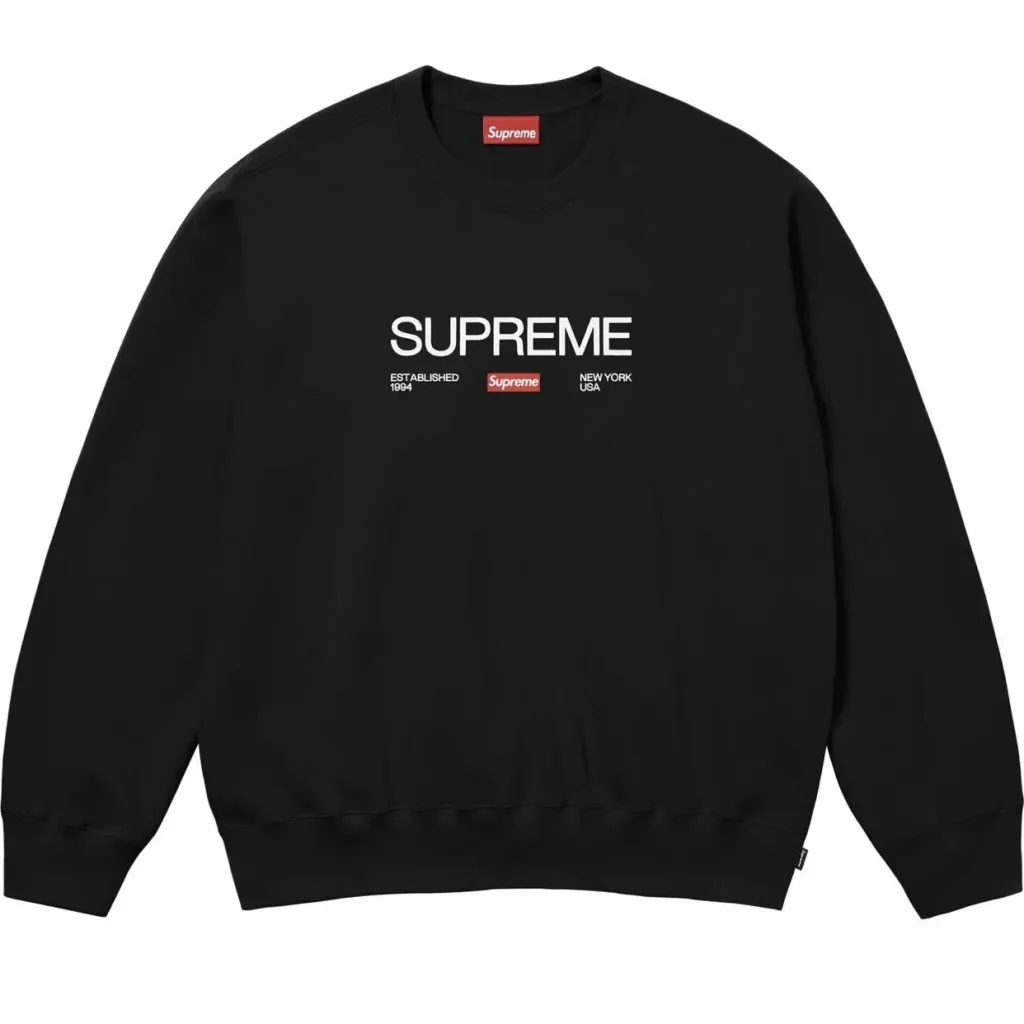 SUPREME EST 1994 box logo S M L XL