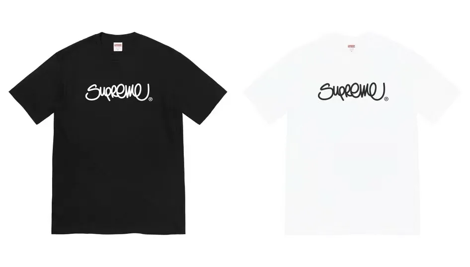 Supreme 22ss Handstyle Tee logo S M L XL