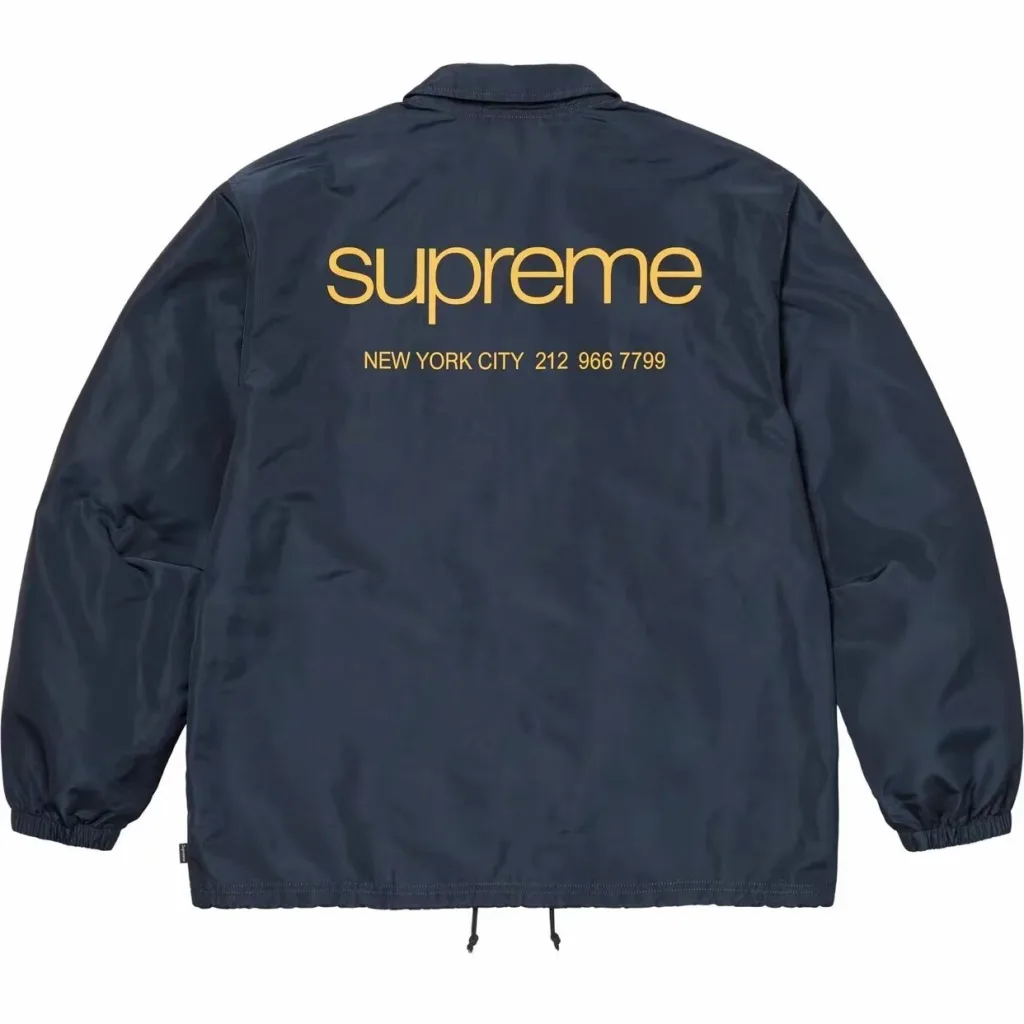 Supreme 23FW NYC COACHES JACKET S M L XL