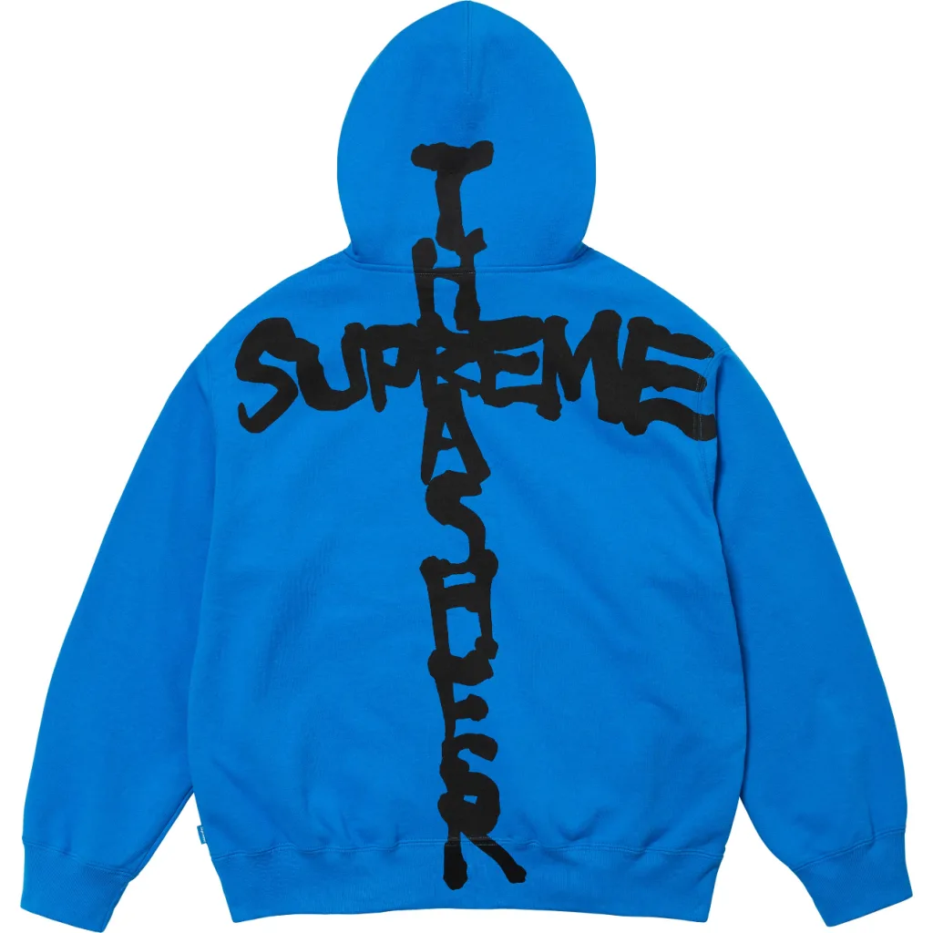 S161#PP180289587 Supreme 24FW Thrasher Zip Up Hooded