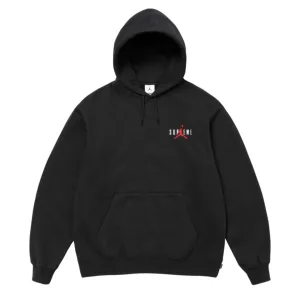 S165#160086500 SUPREME X JORDAN 24FW HOODED SWEATSHIRT