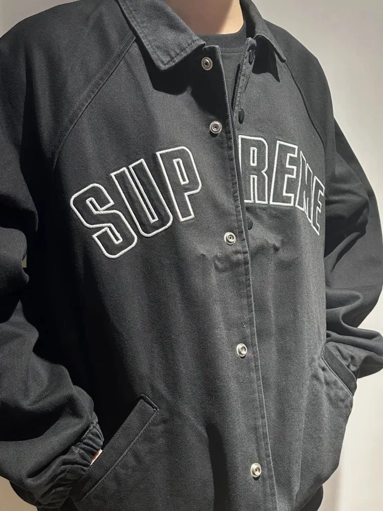 SUPREME SS24 CRACKED COACHES JACKET S M L XL