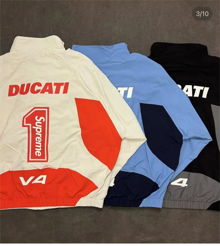 Supreme 24SS Ducati Track Jacket S M L XL