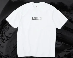Supreme Chicago Box Logo Tee White S M L XL