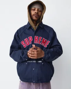 SUPREME SS24 CRACKED COACHES JACKET S M L XL