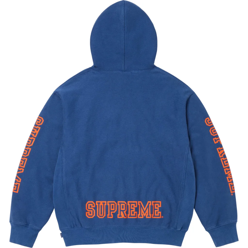 Supreme 24FW Collegiate Sleeve Hooded S M L XL