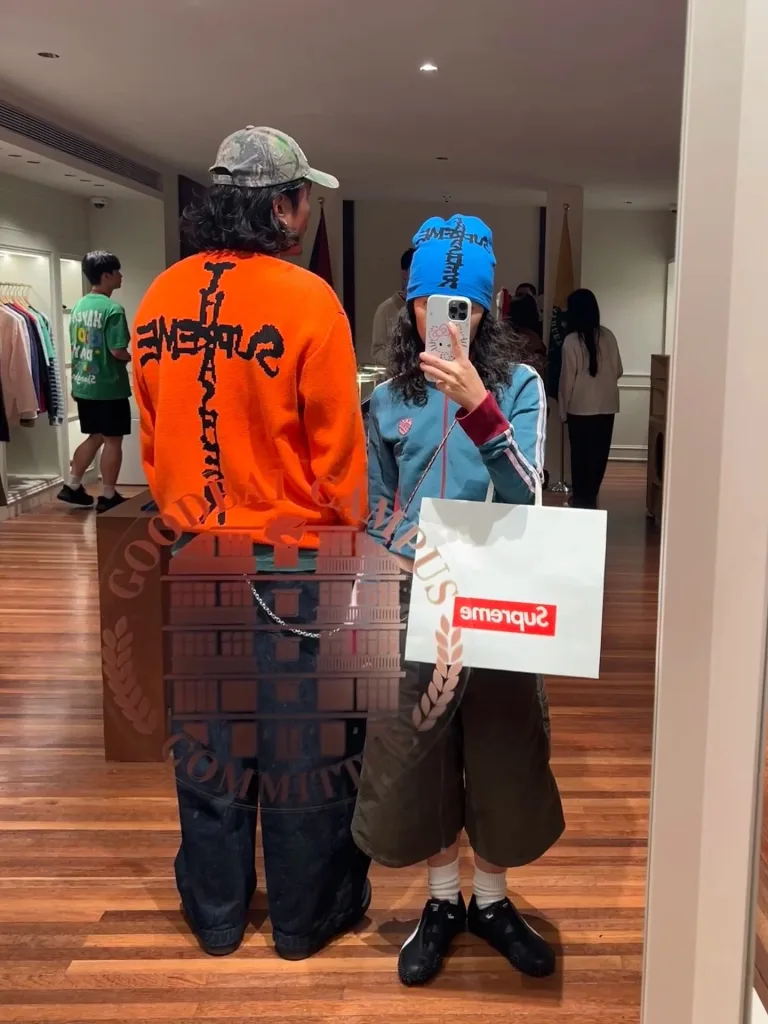 SUPREME THARSHER logo S M L XL