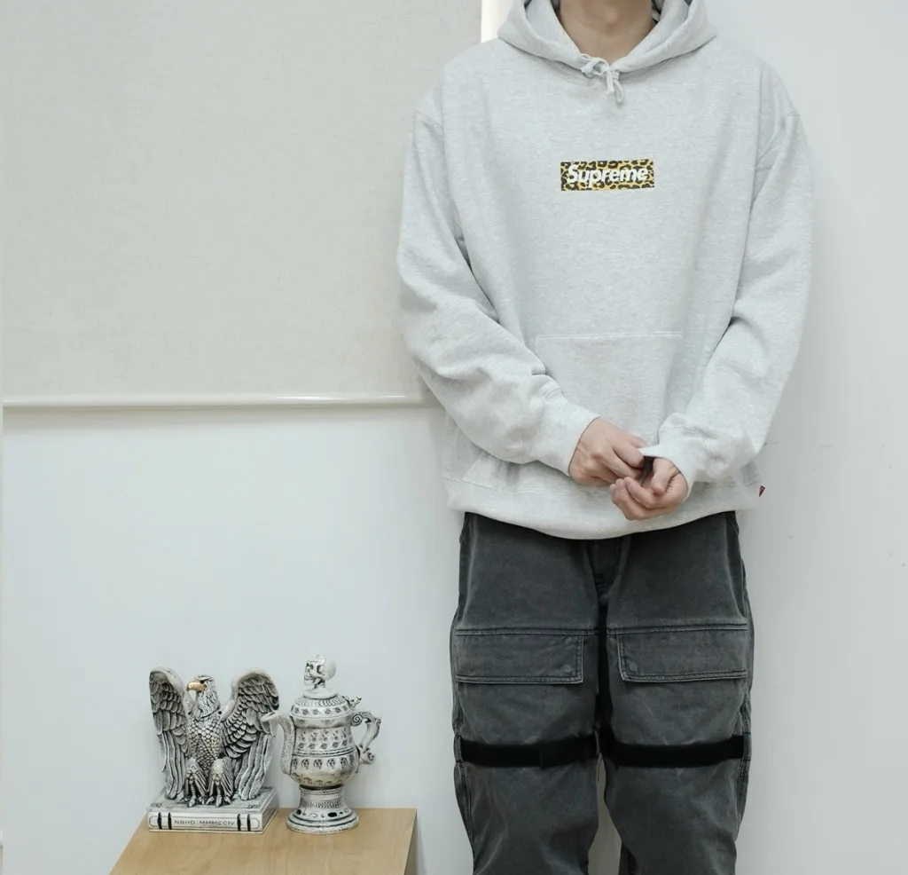 SUPREME SHANGHAI BOX LOGO HOODED SWEAT S M L XL