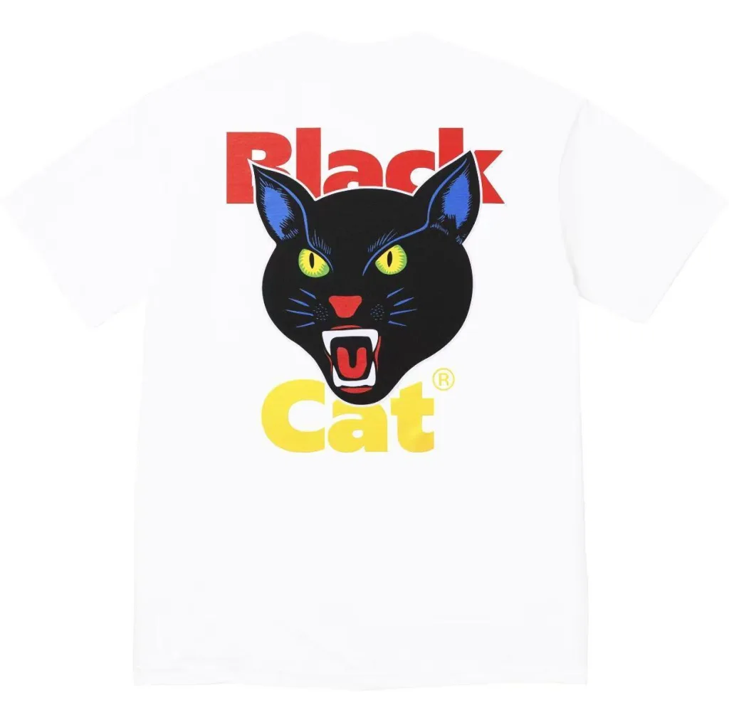 SUPREME 24 BLACK CAT TEE S M L XL