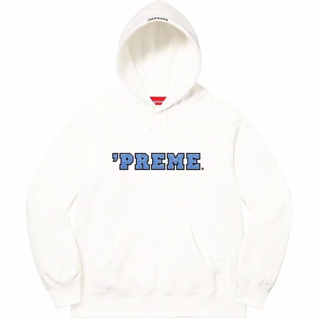 S011#16020055 Supreme22 Preme Hooded Sweatshirt